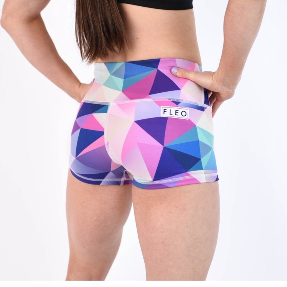 Fleo Jewel Geo High Rise Original shorts